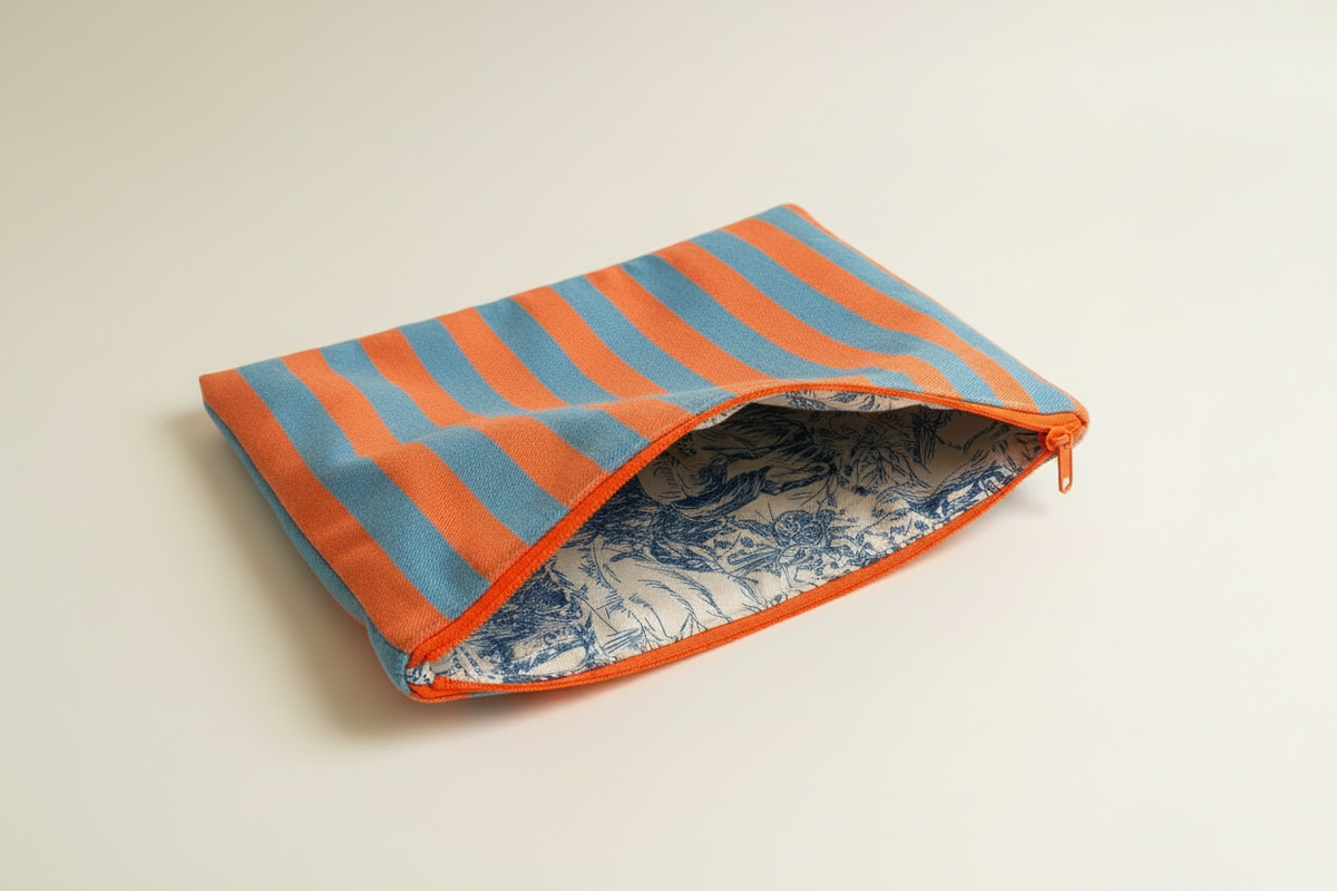 Funda de portátil abierta sin etiqueta interior