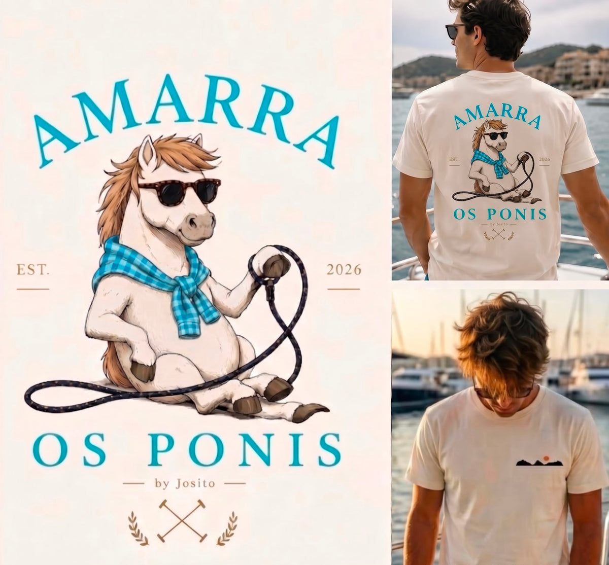 Camiseta “Amarra Os Ponis”