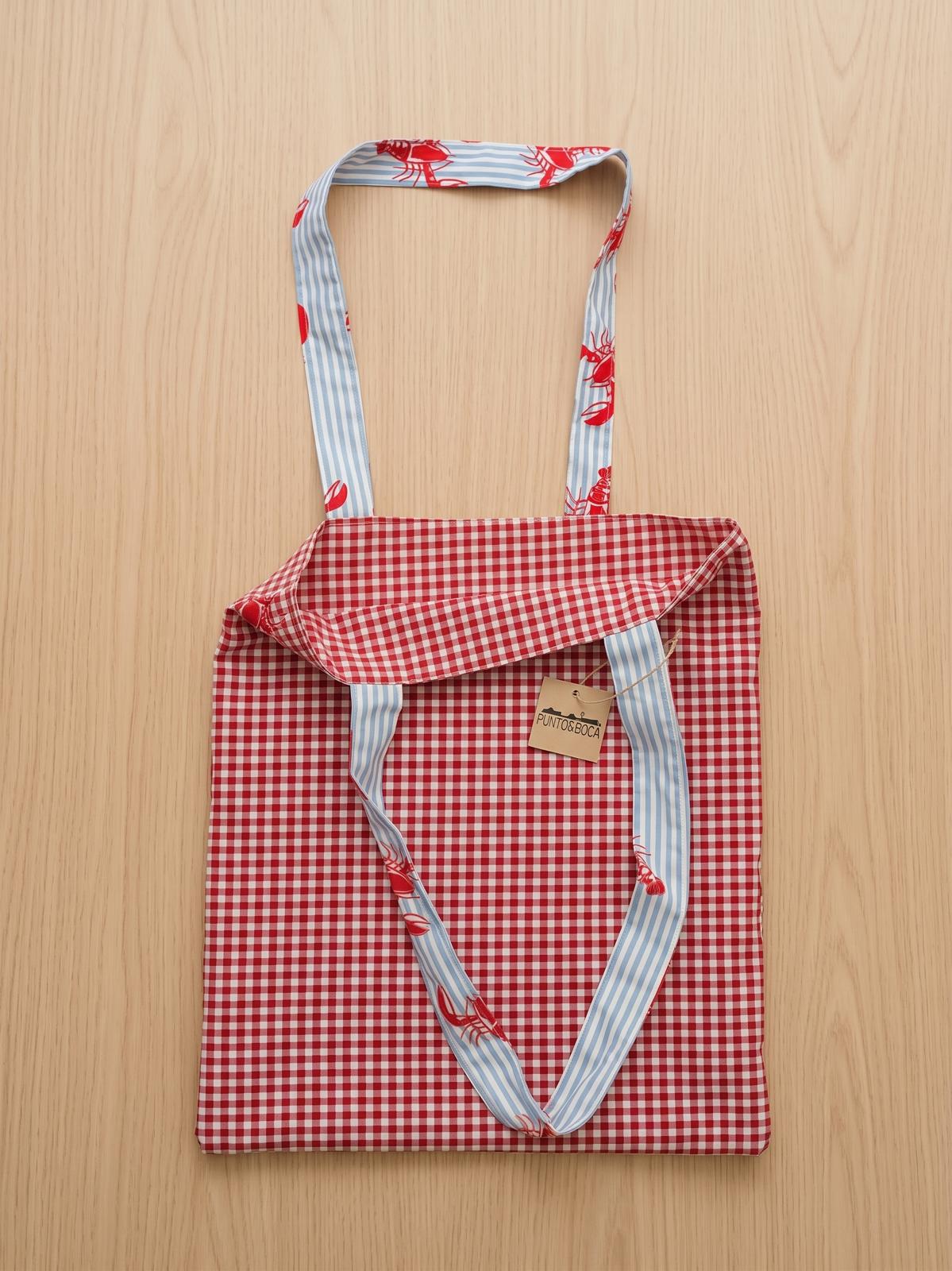 TOTE BAG RAYAS Y LANGOSTAS